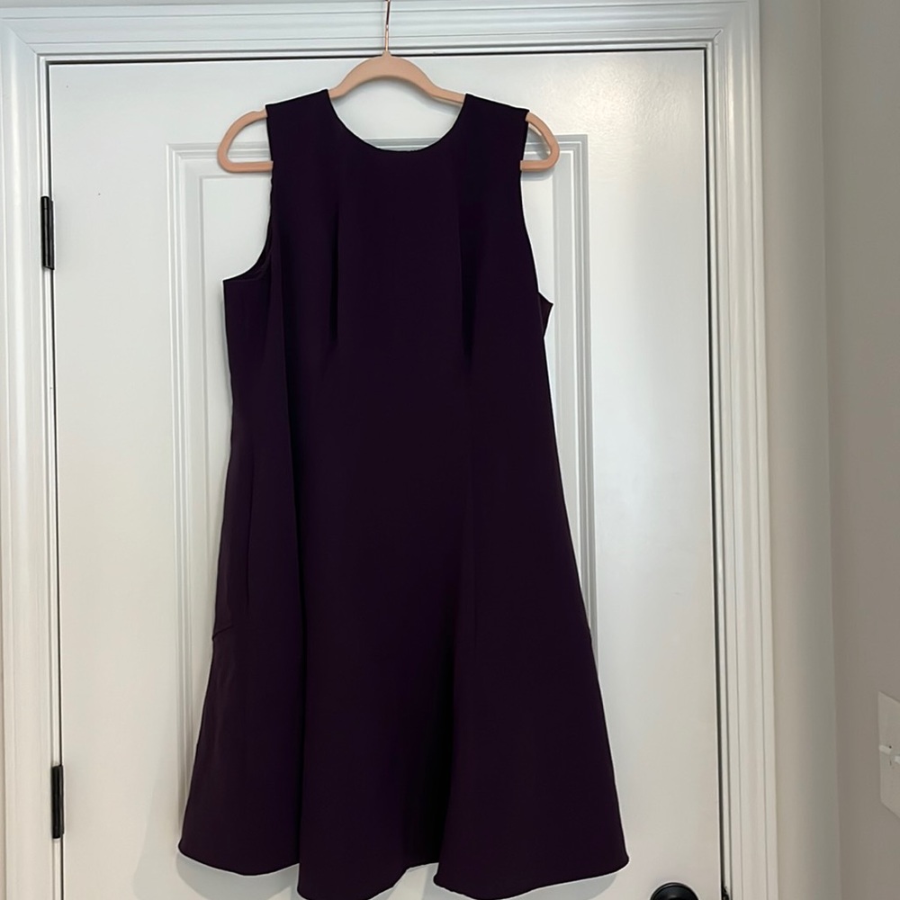 Eggplant Anne Klein dress